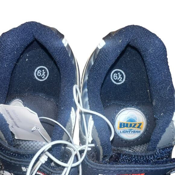 Vintage Y2K  Disney Pixar Toy Story Buzz Lightyear LIGHT UP Sneaker Shoes sz 6.5 - Picture 10 of 12